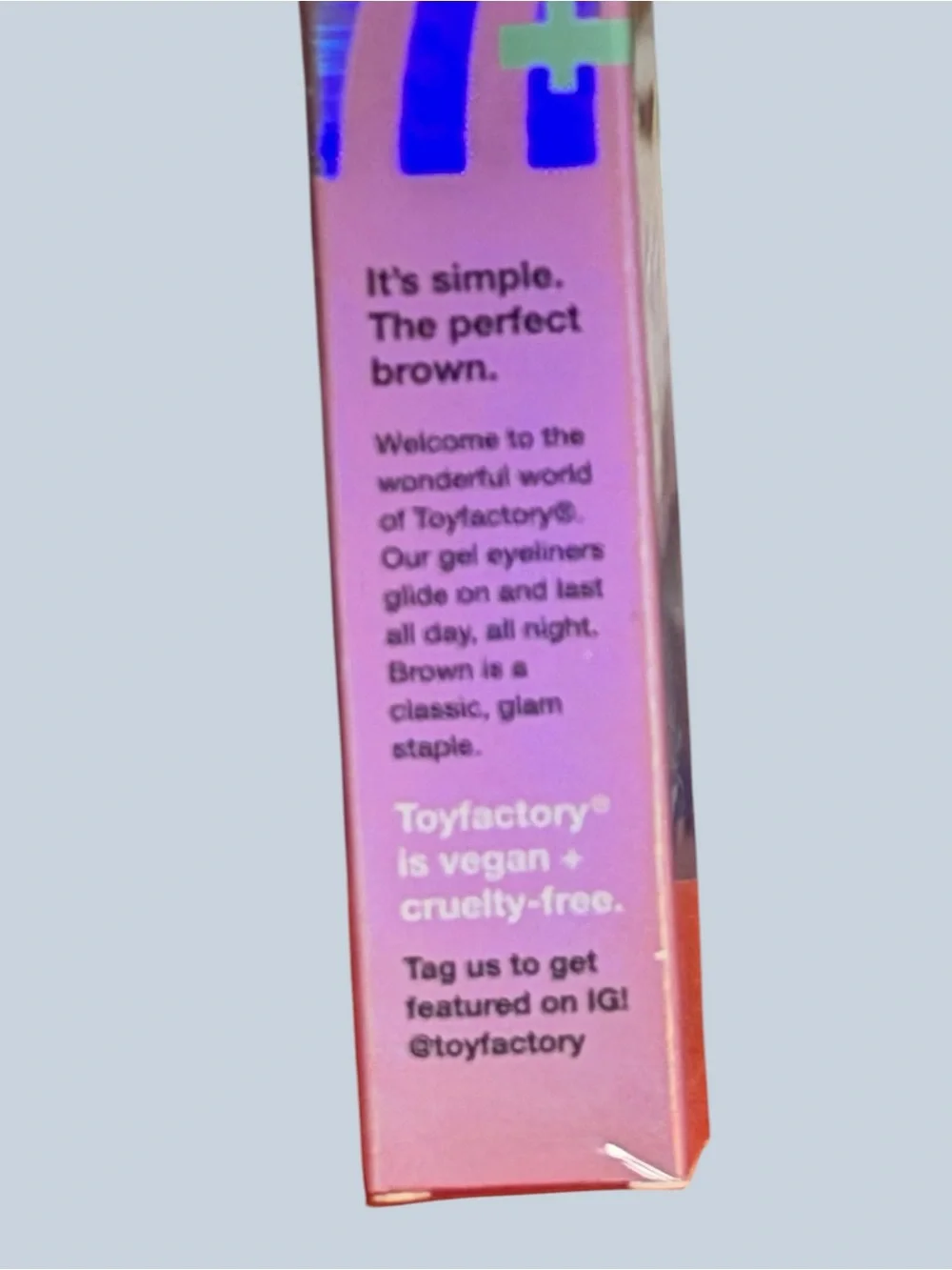 Toy Factory Doll Paint Brown Gel Eyeliner - Brown -NIB